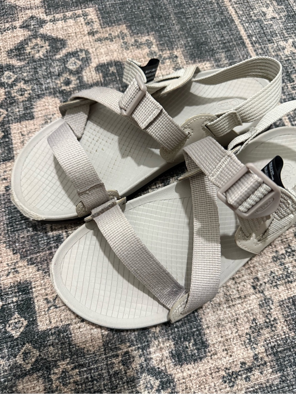 Chaco Lowdown Sport Sandals Pale Gray Size 7 * - Picture 3 of 12